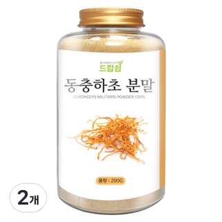 冬蟲夏草粉, 200g, 2個