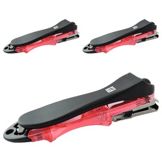 ZWILLING 雙人 晶亮多向旋轉指甲刀 + 可拆式銼刀 DEKNZ020RD 100mm, 晶亮紅, 3個