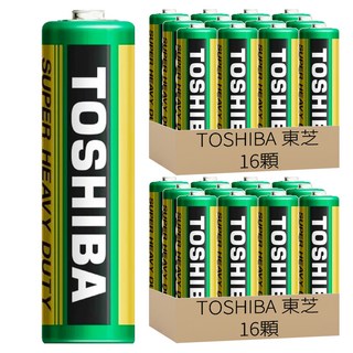 TOSHIBA 東芝 台灣公司貨 環保電池 3號, 16顆, 2組