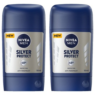 NIVEA 妮維雅 男士止汗爽身乳膏 極限動力, 50ml, 2瓶