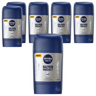 NIVEA 妮維雅 男士止汗爽身乳膏 極限動力, 50ml, 6瓶