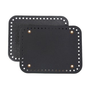 拼布女王 Sokobal 長方形人造皮革包底 17 x 13 cm, 1個, 黑色