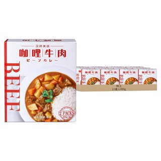 味王 咖哩牛肉調理包 2包入, 400g, 12盒