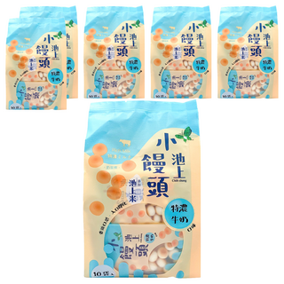 池上鄉農會 池上小饅頭 特濃牛奶口味, 150g, 6袋