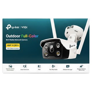 tp-link 戶外全彩槍型監視器 網路攝影機, VIGI C340-W V2 4MP, 1個