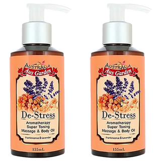 Ausgarden 澳維花園 De-Stress 按摩身體精油，乳香薰衣草，155ml, 2瓶