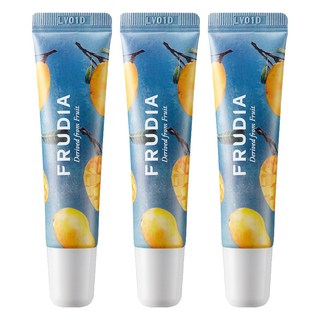FRUDIA 確認過嘴唇 蜂蜜芒果柔嫩唇膜 水果籽油 神經醯胺 溫和角質調理, 3條, 1入