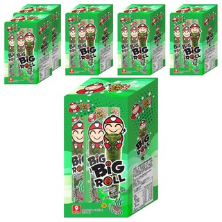 TAOKAENOI CRISPY SEAWEED ORIGINAL 小老板海苔棒棒捲 原味, 27g, 6盒