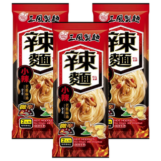 Shan Feng 三風製麵 辣麵 老薑麻油麵線, 240g, 3包
