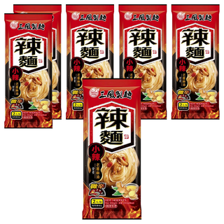 Shan Feng 三風製麵 辣麵 老薑麻油麵線, 240g, 6包