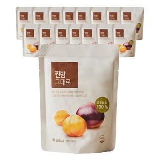 ORGA 蒸栗子原樣, 80g, 16個