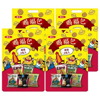 華元 賜福包, 綜合餅乾 (4袋), 4袋