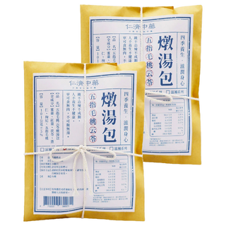 仁濟中藥 五指毛桃云苓燉湯包 湯頭清香 獨立包裝 方便快捷, 101g, 2包