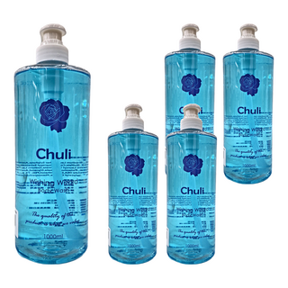 Chuli 初梨 香水調胺基酸沐浴乳 許願精靈, 1L, 5瓶