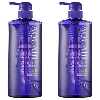 AQUAIR 阿葵亞 瞬護賦活洗髮精，深層滋養髮芯 徹底潔淨頭皮, 600ml, 2瓶
