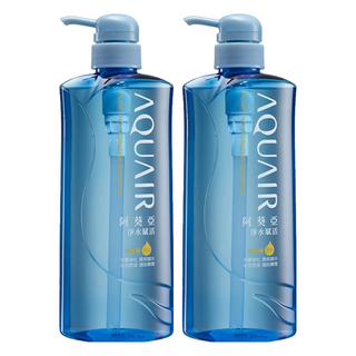 AQUAIR 阿葵亞 淨水賦活洗髮精 控油型 600ml, 2瓶