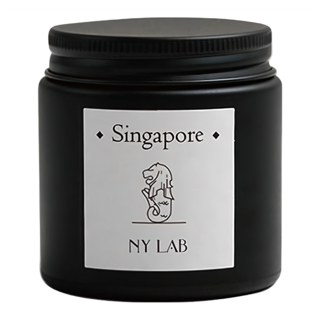 NY LAB 紐約實驗室 城市限定霧質感手工香氛蠟燭, 新加坡檸檬, 1個, 3.5oz