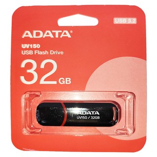 ADATA 威剛 隨身碟 UV150 黑色, 32GB, 1個
