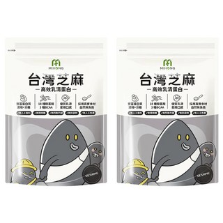 MIHONG 米鴻生醫 高效乳清蛋白 台灣芝麻 500g 2袋, 補充蛋白質，幫助肌肉生長與修復