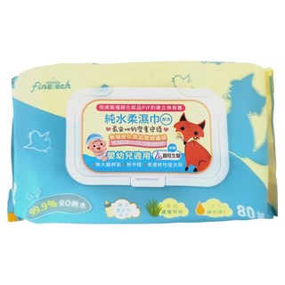 釩泰純水柔濕巾 平紋, 1包, 80張