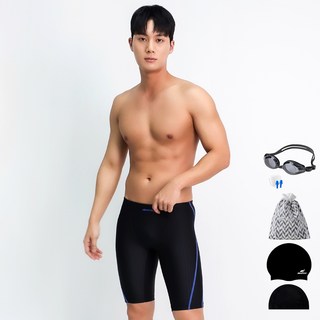 AQUATICA 男款及膝泳褲組 BBF11 5入