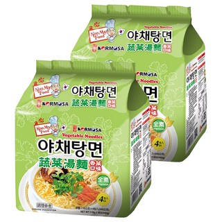KORMOSA 韓寶 蔬菜湯麵 Set 香菜風味 Q彈口感 台灣風味 全素, 8包