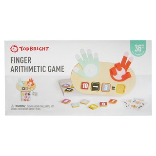 ToP BRIGHT 特寶兒 手指算數遊戲組 3歲以上適用, 1盒