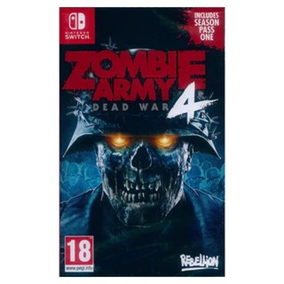 Nintendo 任天堂 SWITCH 殭屍部隊 死亡戰爭 4 中英日文歐版 Zombie Army 4 Dead War, 1個