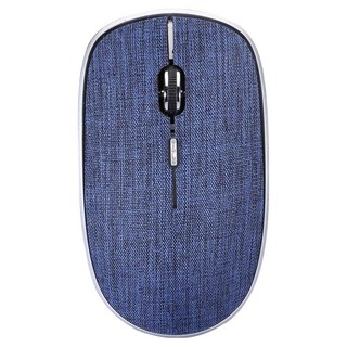 INTOPIC 廣鼎 2.4GHz飛碟無線光學鼠 獨立DPI按鍵 自動省電模式設計 Nano接收器, MSW-775-BL, 藍色
