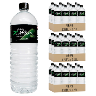 多喝水 鹼性竹炭水, 1.5L, 36瓶