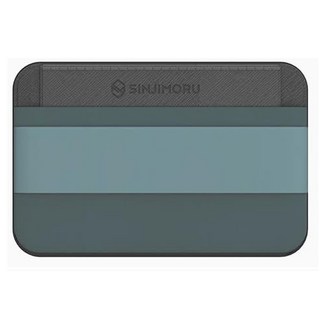 SINJIMORU MagSafe M 帶 支架 卡夾, 1個, 藍灰色