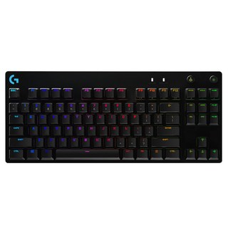 logitech G 羅技G 公司貨 G Pro X 電競鍵盤 原廠保固, 黑色, YU0037, 光學按鍵軸