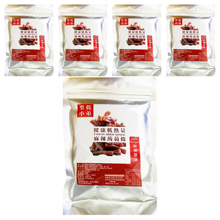 果乾小弟 麻辣寒天蒟蒻條 Q彈咀嚼力 膳食纖維 全素可用, 90g, 5包