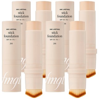 THE FACE SHOP 菲詩小舖 貼妝持久粉底棒 15g, 201號, 4入