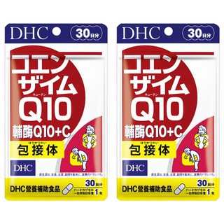 DHC 輔酶Q10+C膠囊食品 含維生素C 促進代謝 養顏美容, 30顆, 209mg, 2包