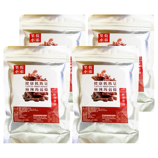 果乾小弟 麻辣寒天蒟蒻條 Q彈咀嚼力 膳食纖維 全素可用, 90g, 4包