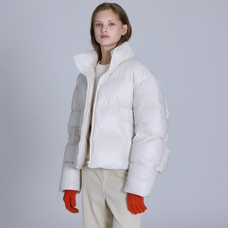 BASIC HOUSE 女款RDS短版羽絨外套