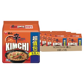 NONGSHIM 農心 辛拉麵 辛辣白菜風味拉麵 120g, 40包