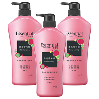 逸萱秀 瞬效修護系列 柔亮零毛燥洗髮乳 毛鱗片屏護科技 適合毛躁無光澤頭髮, 700ml, 3瓶