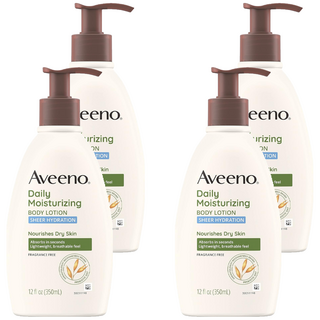 Aveeno 燕麥水感保濕乳, 350ml, 4瓶
