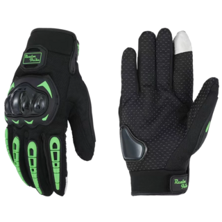 帶觸控摩托車手套 rt-a1觸屏 xl綠色, 綠色
