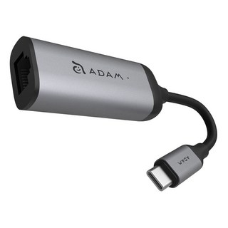 ADAM elements 亞果元素 USB-C 高速乙太網路轉接器 CASA e1 鋁製設計 隨插即用, 灰色, 1個