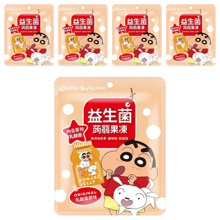 SUNFRIEND 益生菌蒟蒻果凍 原味, 280g, 5包