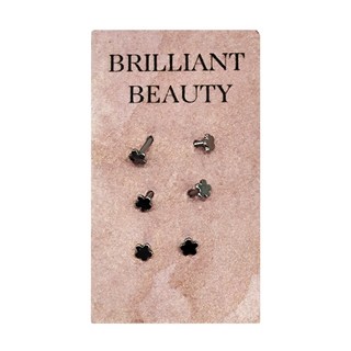 Brilliant Beauty 耀眼美人 迷你小花養耳棒耳環 過爐款 Set 6個