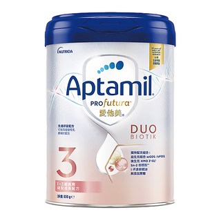 Aptamil 愛他美 Profutura 幼兒成長配方, 提供均衡營養, 添加SN-2棕櫚酸, 富含益生菌及膳食纖維, 800g, 1罐