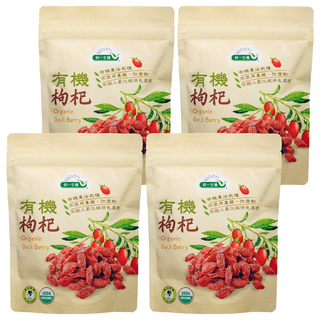 統一生機 有機枸杞袋裝, 150g, 4包