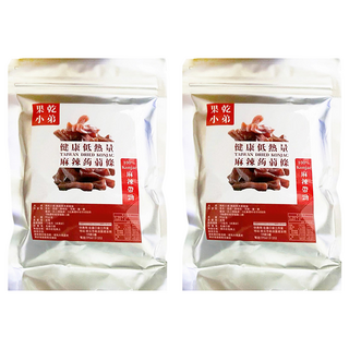 果乾小弟 麻辣寒天蒟蒻條, Q彈咀嚼力, 膳食纖維, 高纖好健康, 全素可用, 90g, 2包