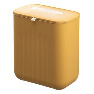 廚房浴室壁掛垃圾桶, 26 x 16 x 29cm, 活力黃