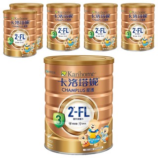 Karihome 卡洛塔妮 星護幼兒成長配方 3號 1-3歲, 900g, 6罐