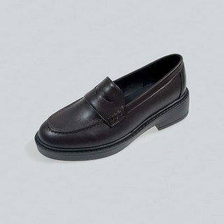 슈즈앤 여성용 통굽 페니 로퍼 인조가죽 sn196